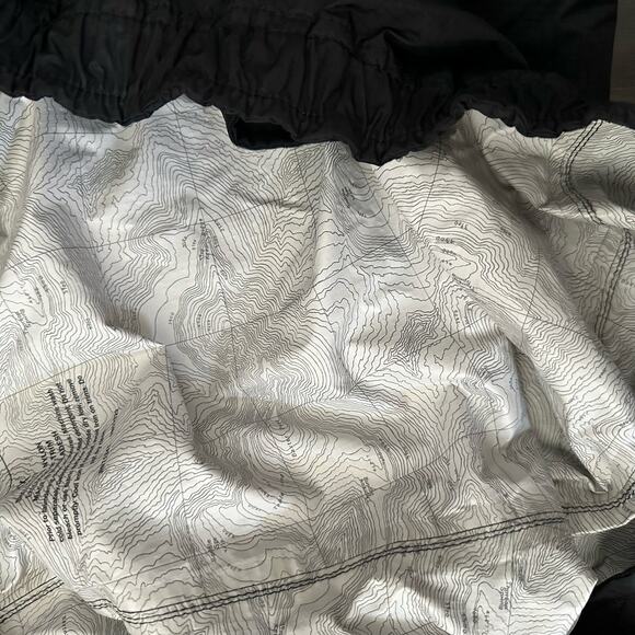 LL Bean Men Black Nylon Pull On Full Breakaway Water Resistant Windbreaker Pants - Picture 13 of 13